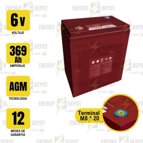 BATERIA DE CICLO PROFUNDO <BR>REF. E-305 AGM